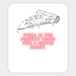 Pizza Love: Inspiring Quotes and Images to Indulge Your Passion Sticker